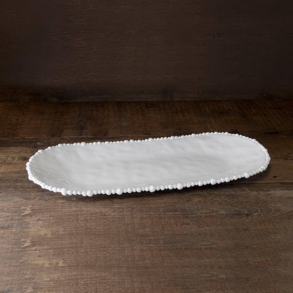 Vida Alegria Large Oval Platter (White)