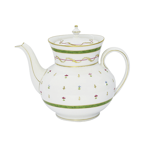 Vieux Paris Vert Teapot