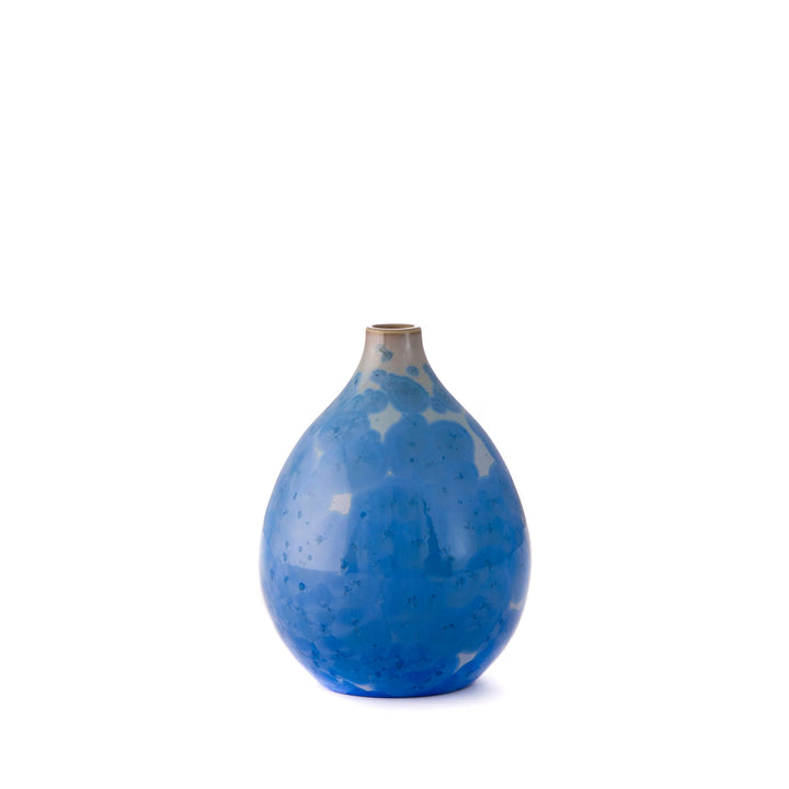 Crystalline Teardrop Small Vase