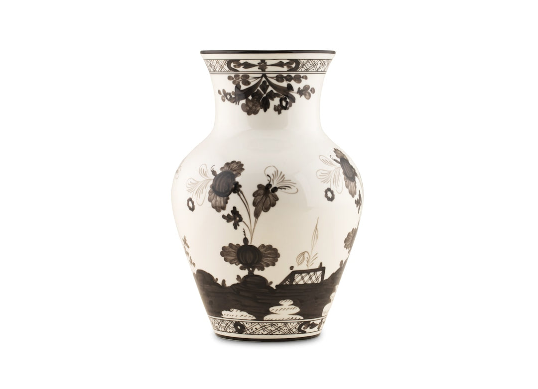 Ginori 1735 Oriente Italiano Albus Ming Vase, Large
