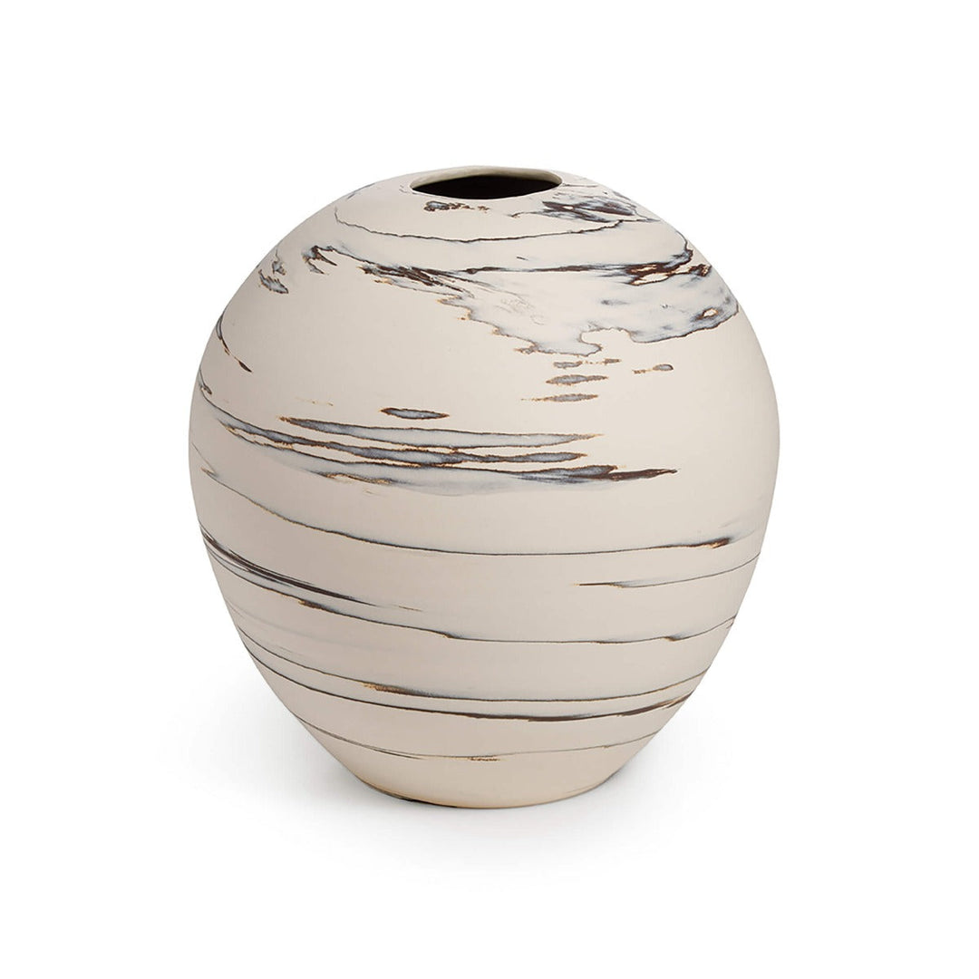 Beachstone Sand Round Vase