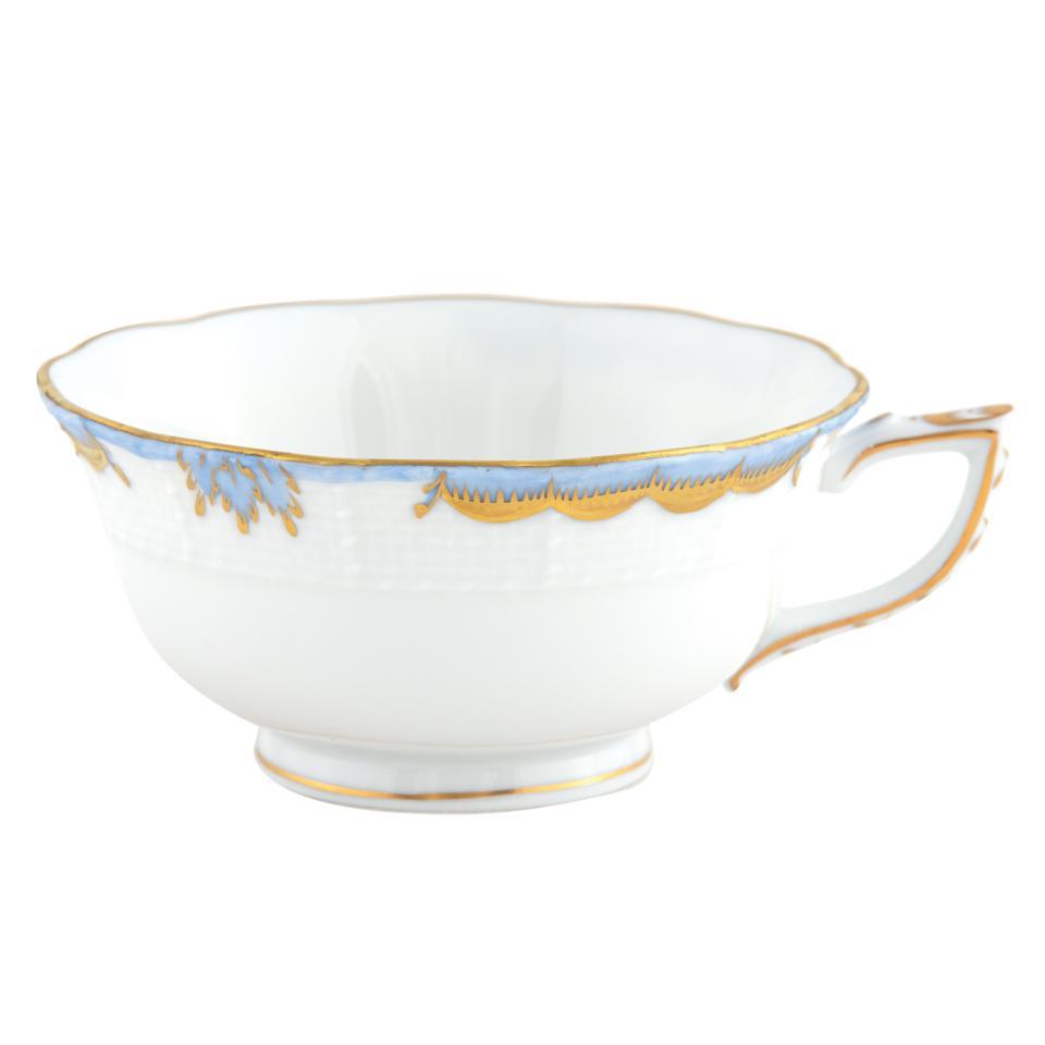Princess Victoria Light Blue Tea Cup