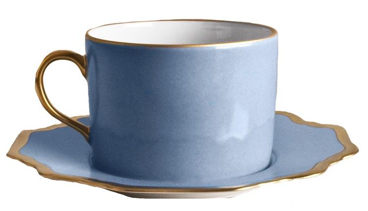 Anna'S Palette Sky Blue Tea Cup
