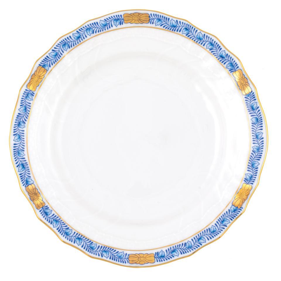 Chinese Bouquet Garland Blue Bread And Butter Plate