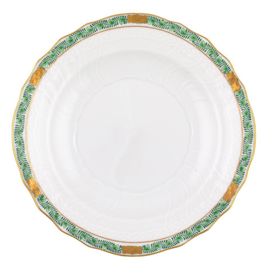Chinese Bouquet Garland Green Salad Plate