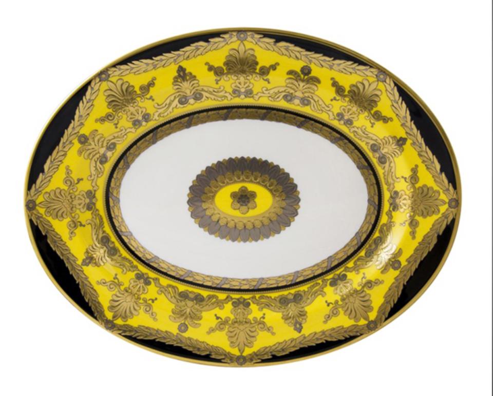 Amber Palace Small Oval Dish