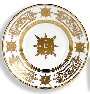 Aux Rois Gold AD Saucer Only