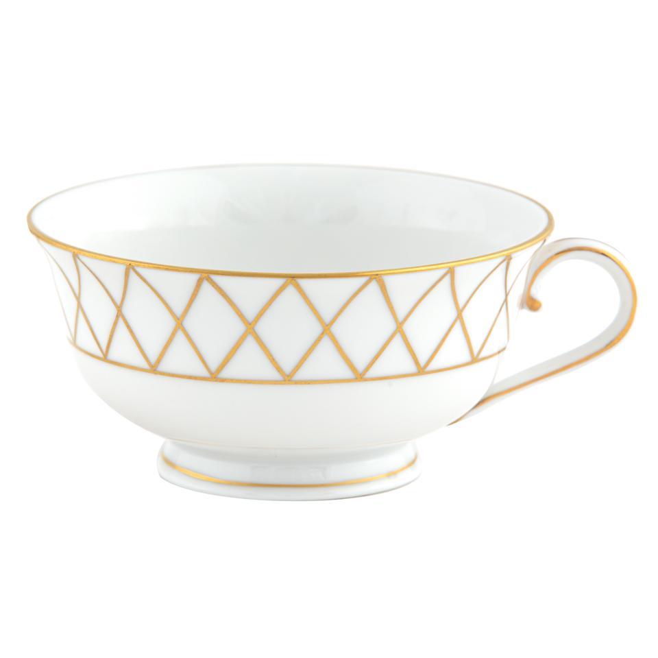 Golden Trellis Tea Cup