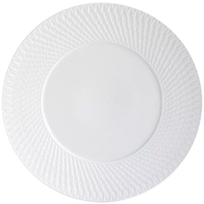 Twist White Service Plate 11.5In