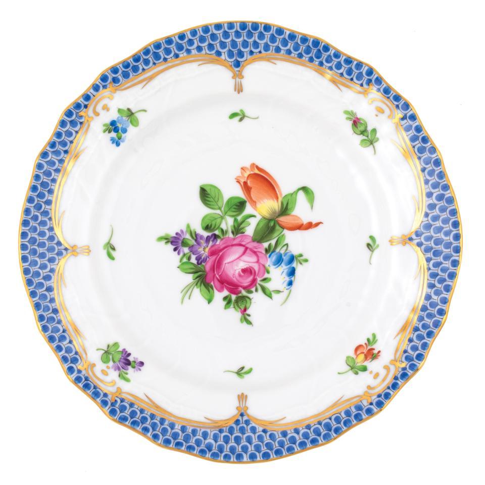 Printemps Blue Bread And Butter Plate