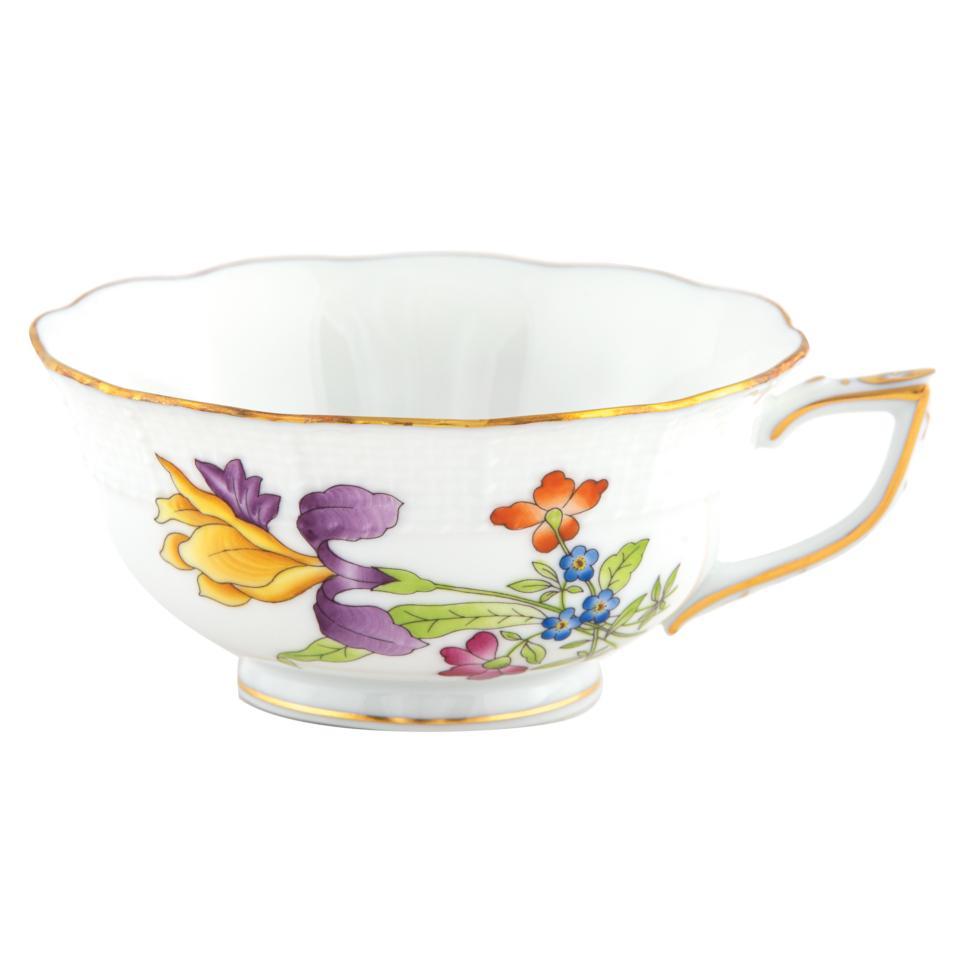 Antique Iris Tea Cup