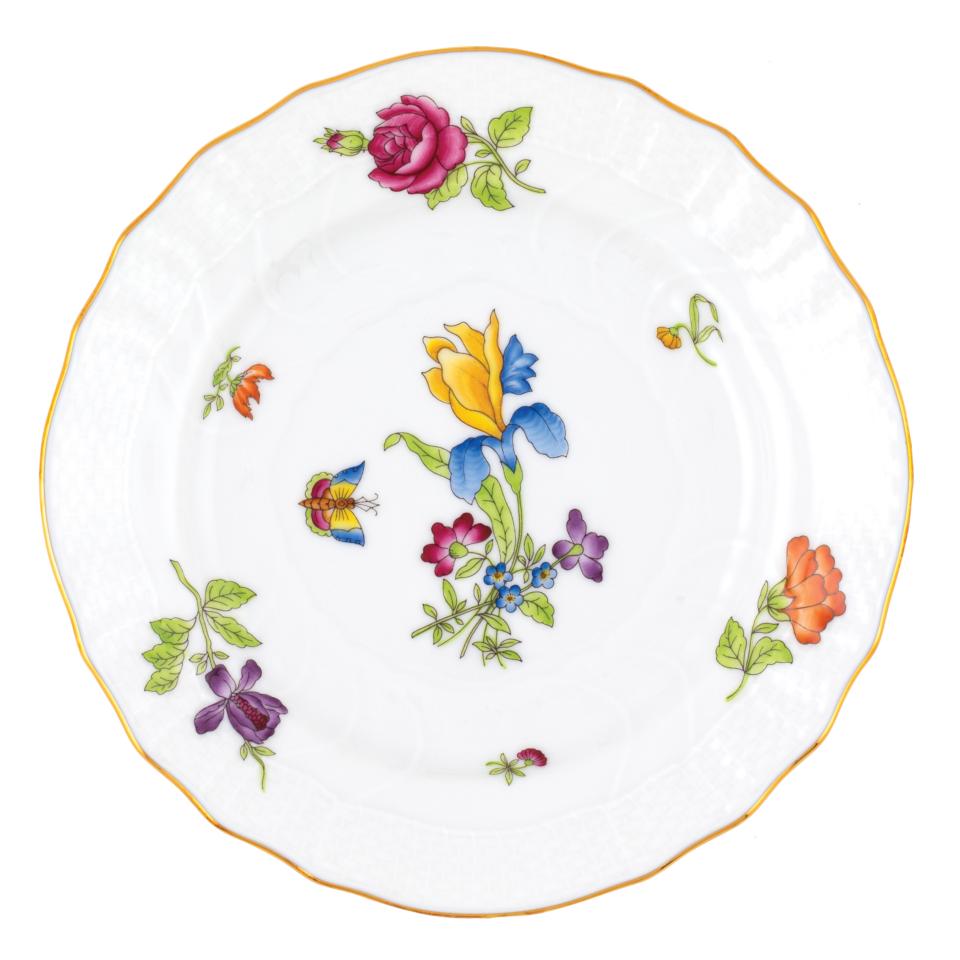 Antique Iris Bread And Butter Plate