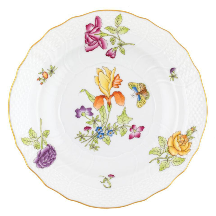 Antique Iris Salad Plate