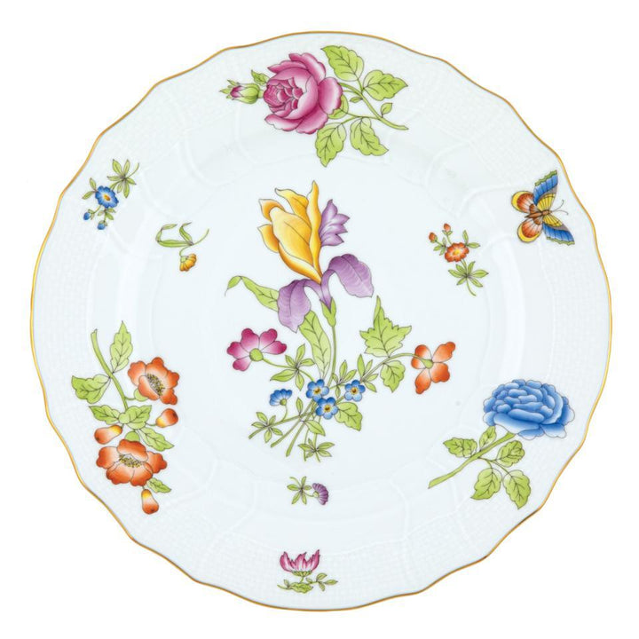 Antique Iris Dinner Plate