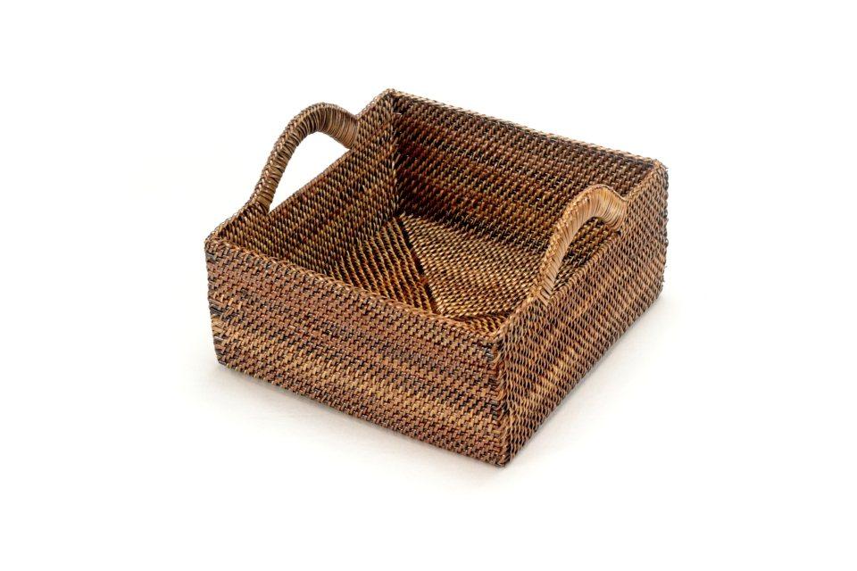 Square Basket with Up Handle Large