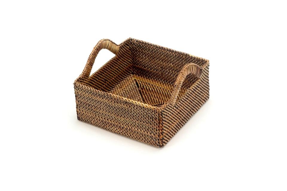 Square Basket with Up Handle Medium