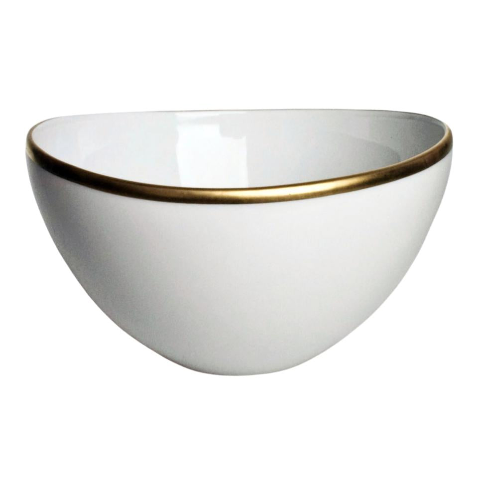 Simply Elegant Gold Fruit Bowl