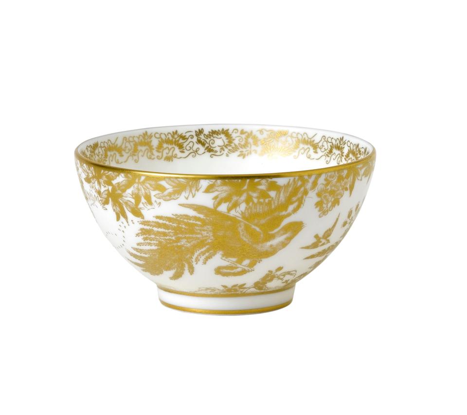 Aves - Gold Footed Rice Bowl