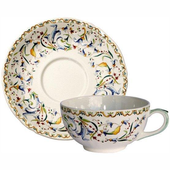 Toscana Breakfast Cups and Saucers, Set of 2