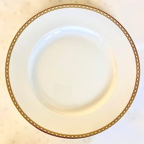 Tableware Gold Lattice Dinner Plate