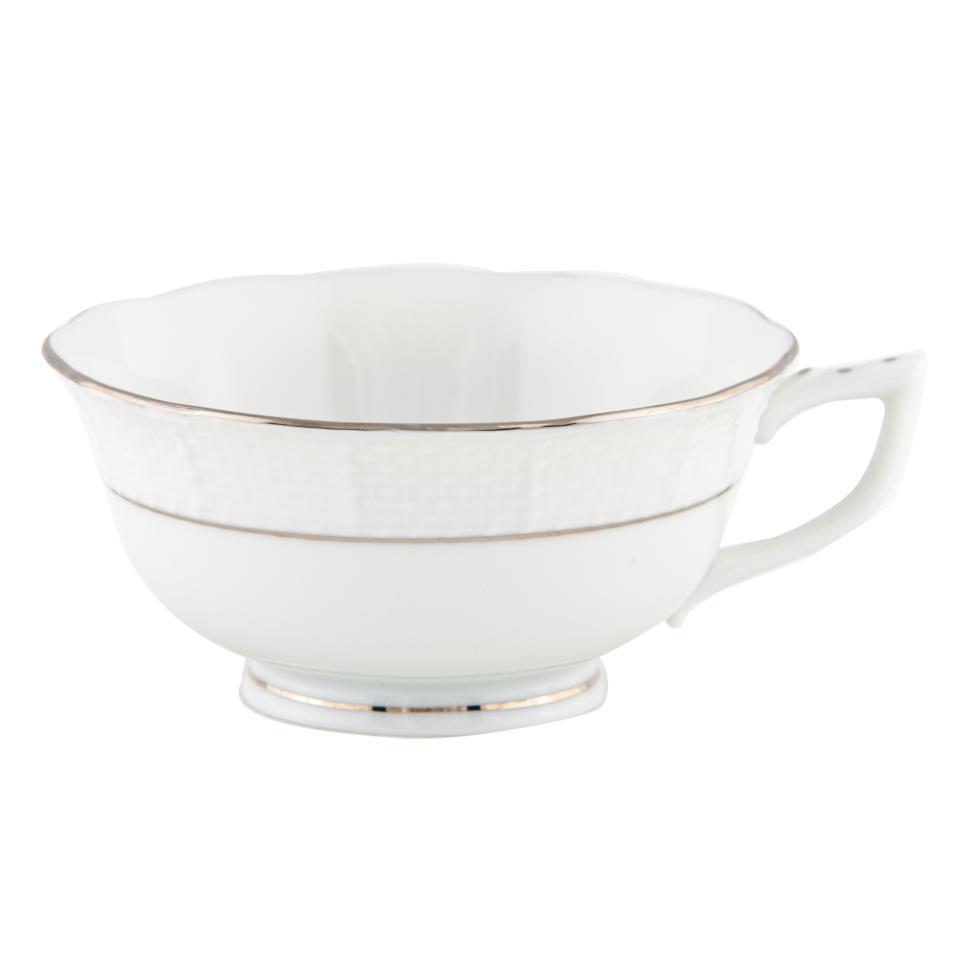Platinum Edge Tea Cup
