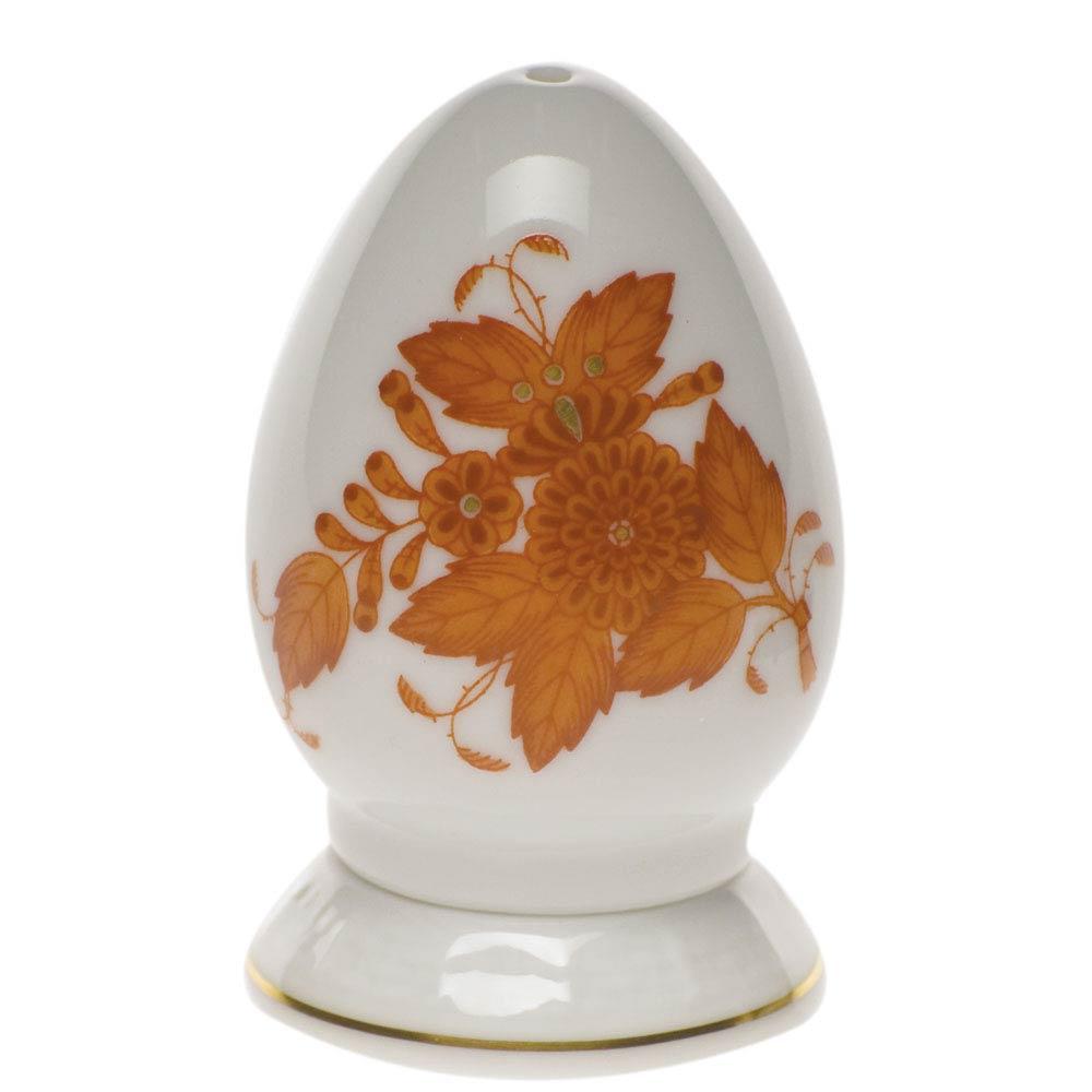 Chinese Bouquet Rust Pepper Shaker Single Hole