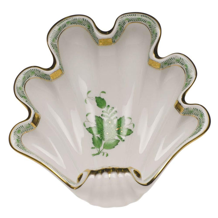 Chinese Bouquet Large Shell Dish