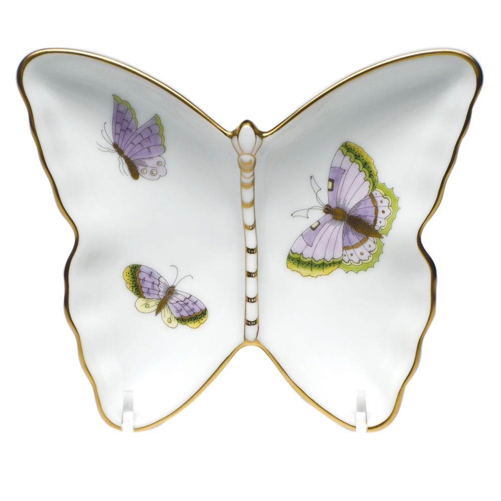 Royal Garden Butterfly Dish