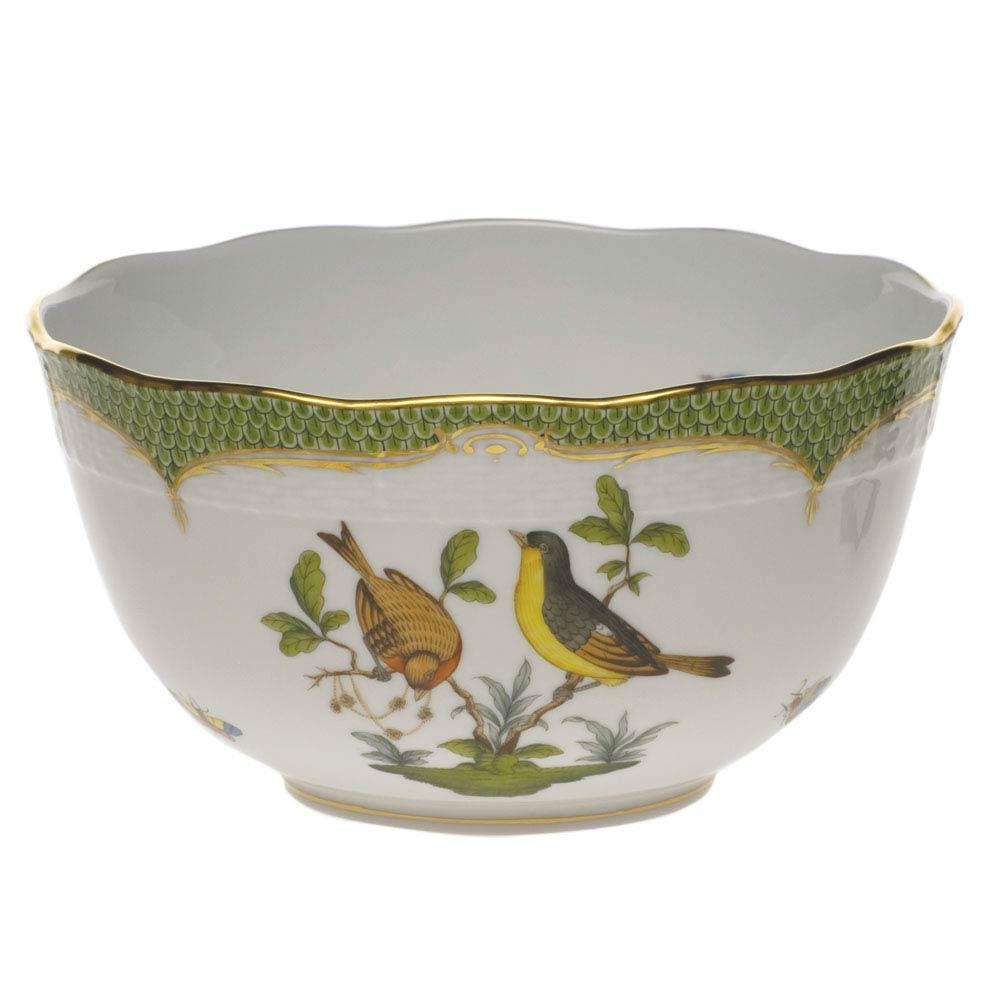 Rothschild Bird Green Round Bowl