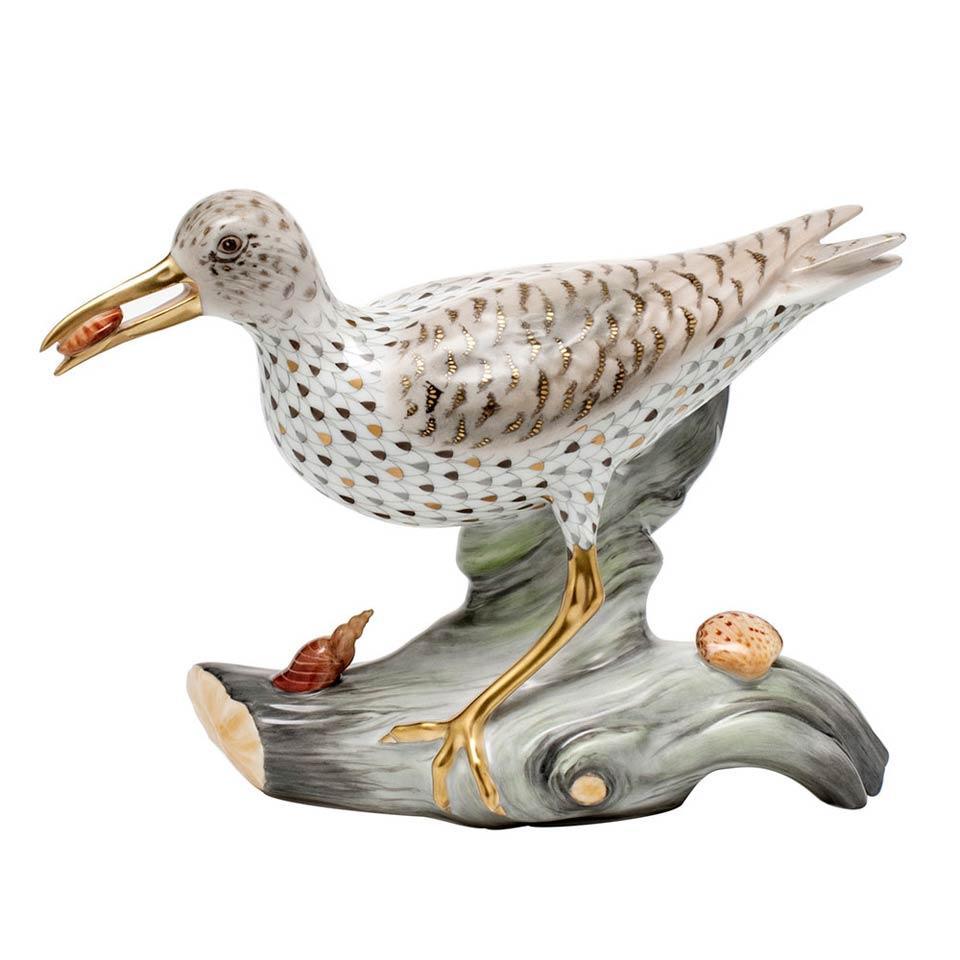 Spotted Sandpiper On Driftwood