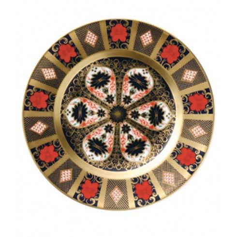 Old Imari Solid Gold Band Dinner Plate