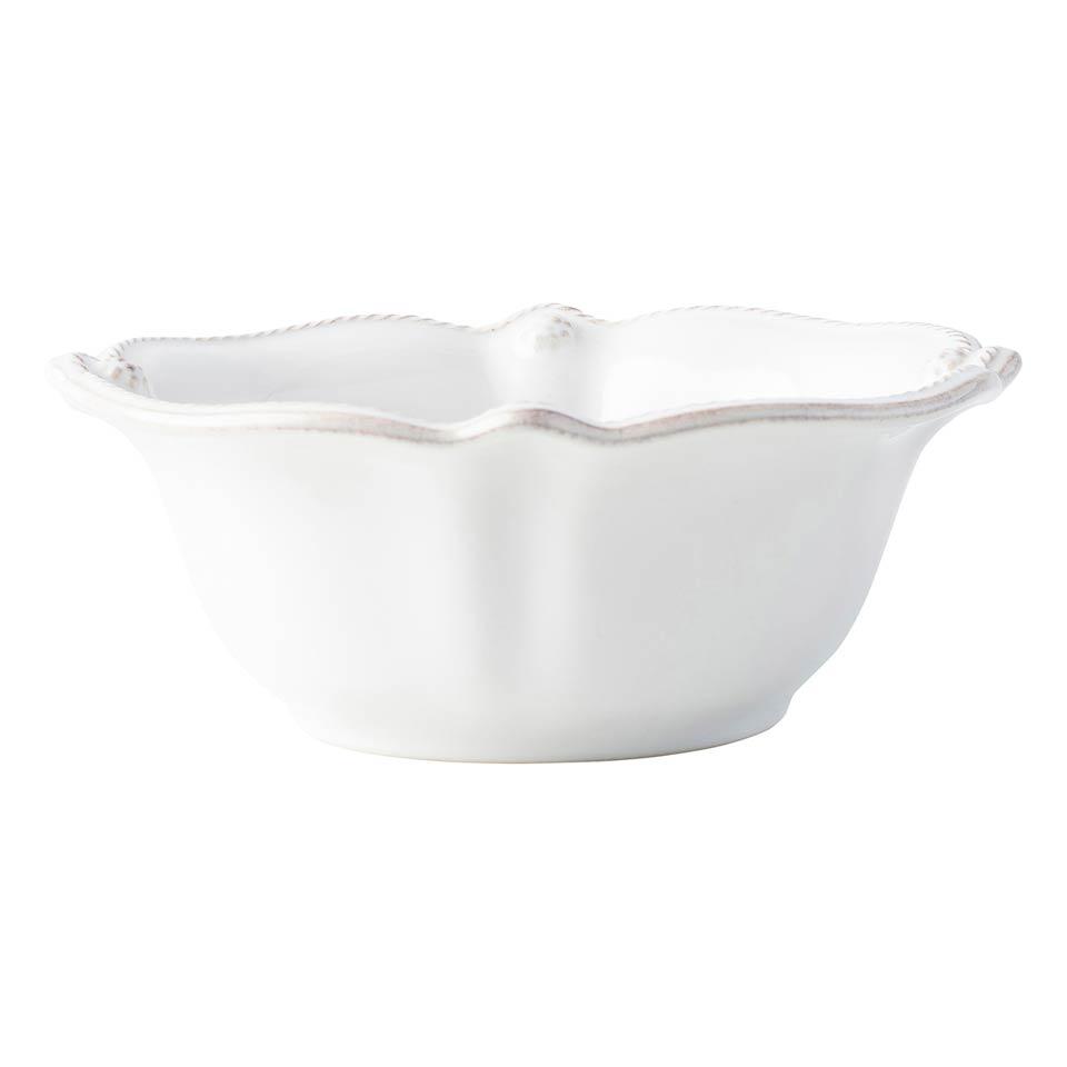 Berry & Thread Whitewash Flared Cereal/Ice Cream Bowl
