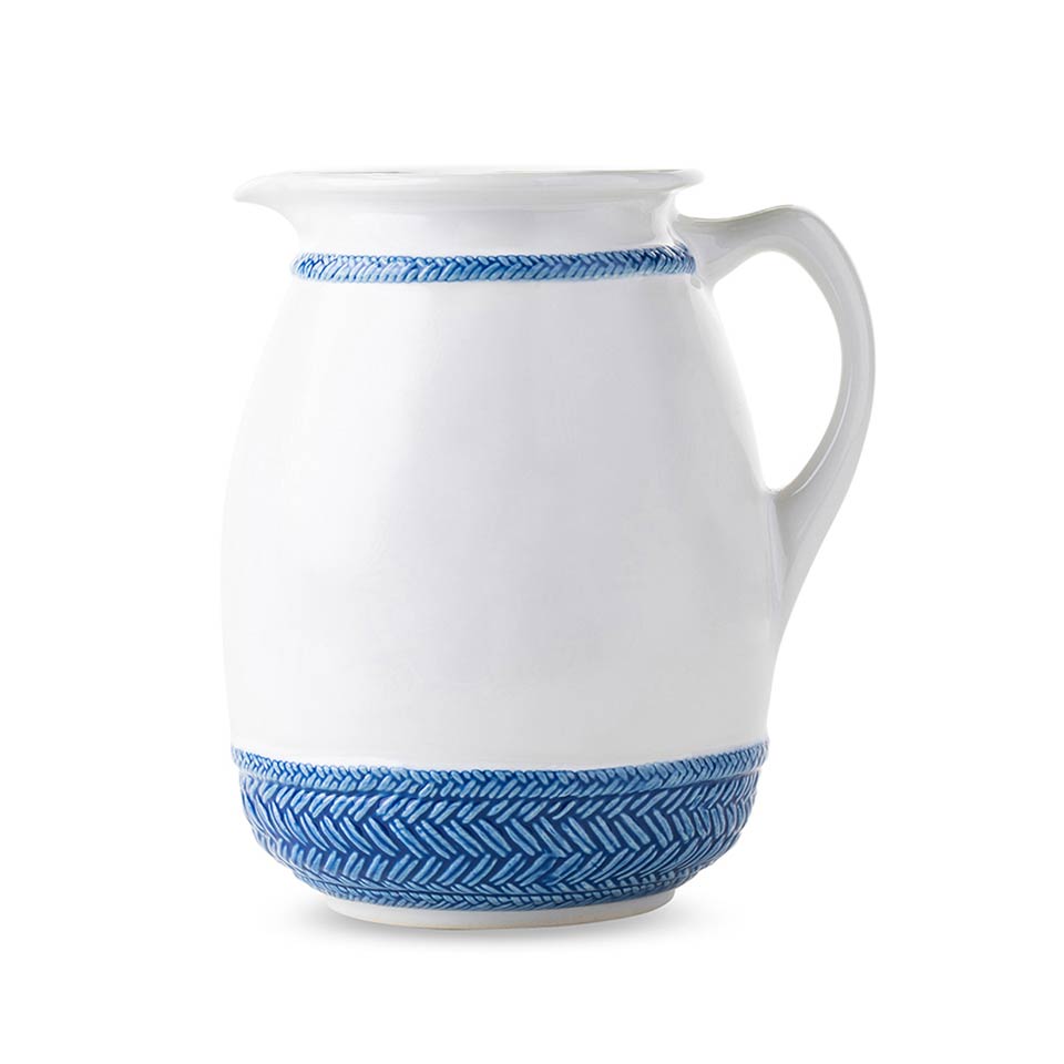 Le Panier White/Delft Pitcher/Vase