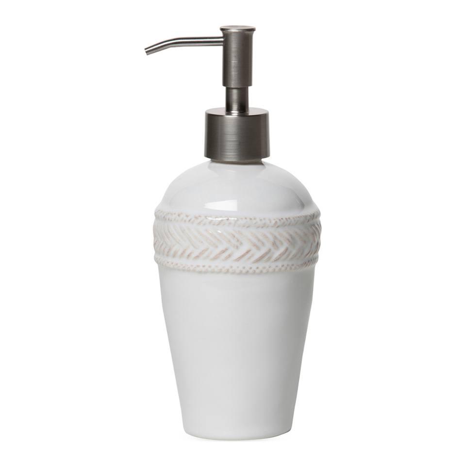 Le Panier Whitewash Soap/Lotion/Hand Sanitizer Dispenser