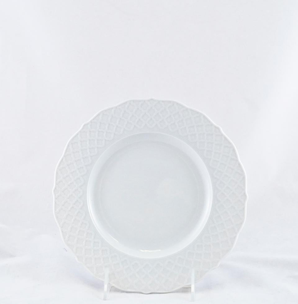 Empire Dessert Plate White
