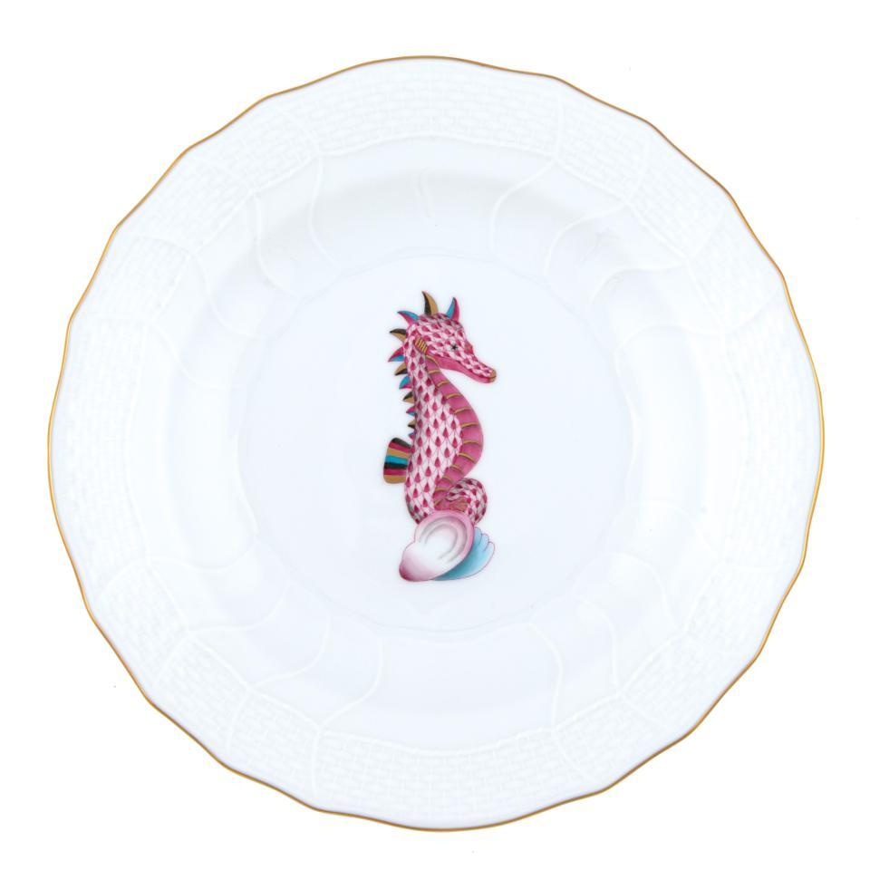 Aquatic Dessert - Sea Horse Dessert Plate