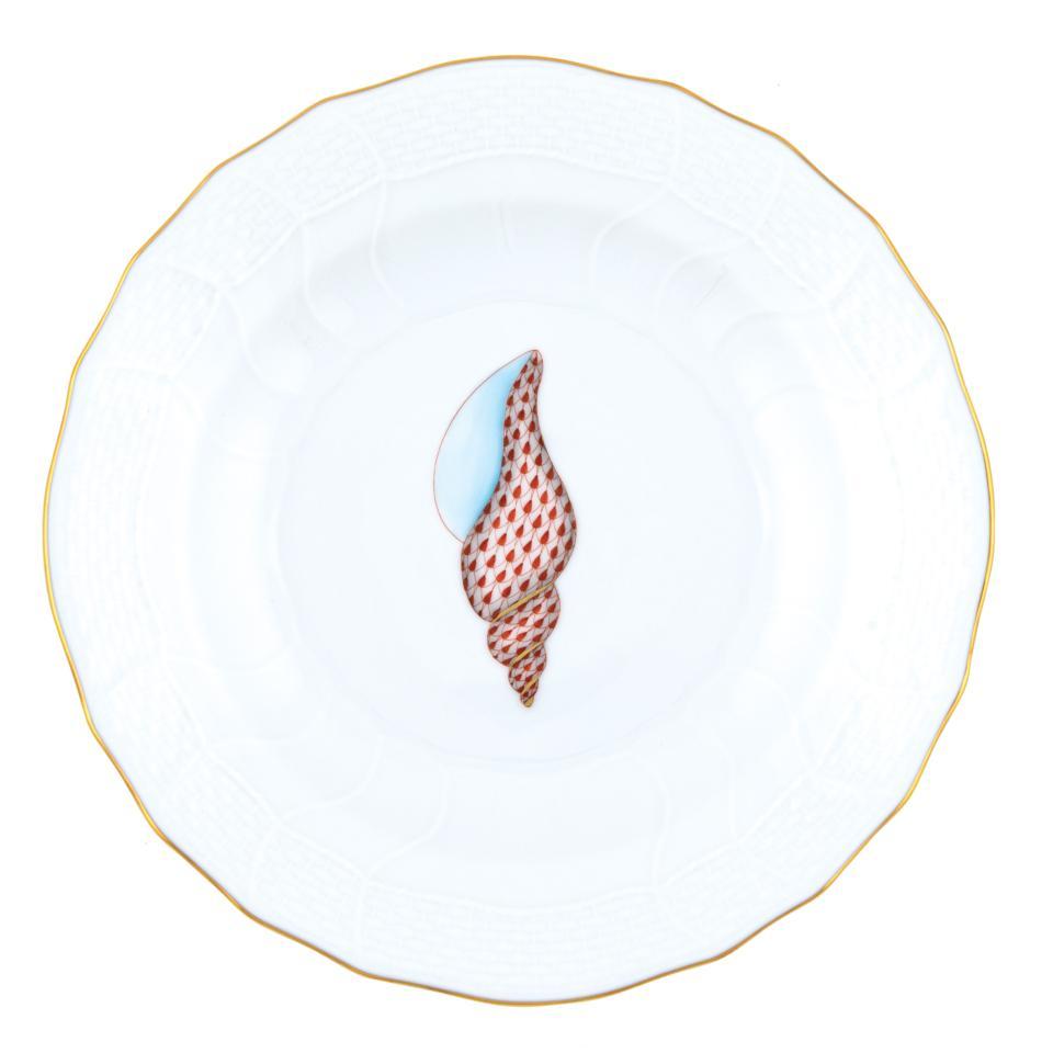 Aquatic Dessert - Tulip Shell Dessert Plate