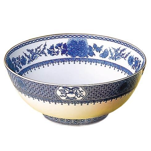 Imperial Blue Round Salad Bowl'