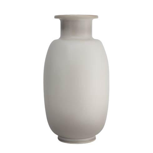 Sung Vase White & Gray