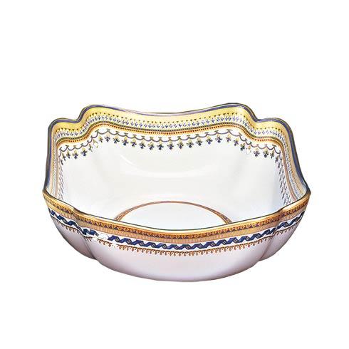 Chinoise Blue Square Bowl, Small