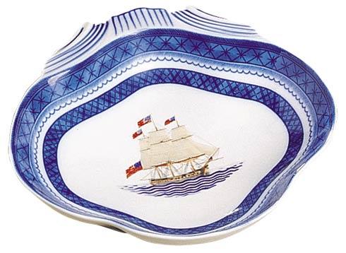 American Ships Constitution Shell Dish