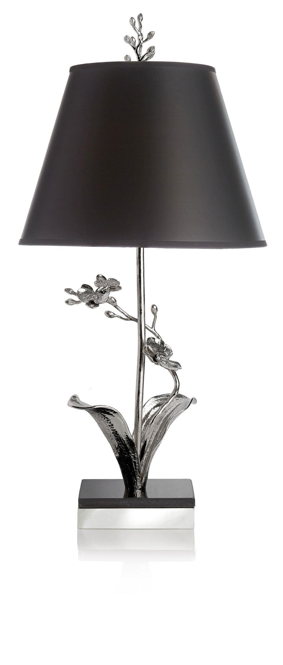 White Orchid Table Lamp