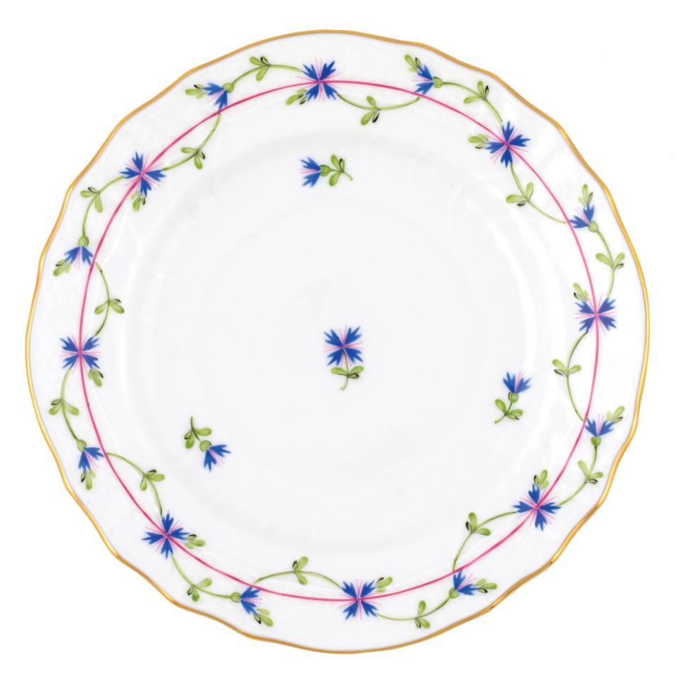Blue Garland Bread And Butter Plate