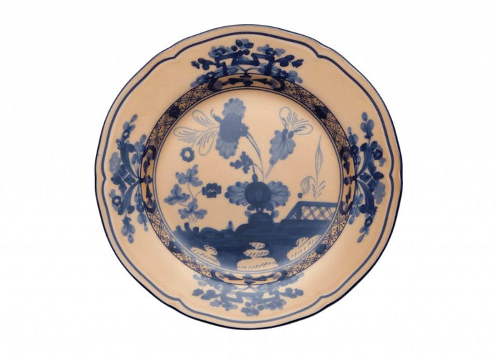 Ginori 1735 Oriente Italiano Cipria Flat Bread Plate