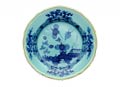 Ginori 1735 Oriente Italiano Iris Flat Bread Plate