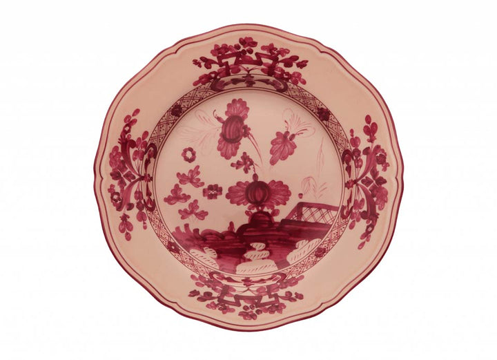 Ginori 1735 Oriente Italiano Vermiglio Flat Dinner Plate