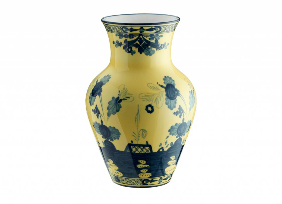 Ginori 1735 Oriente Italiano Citrino Ming Vase