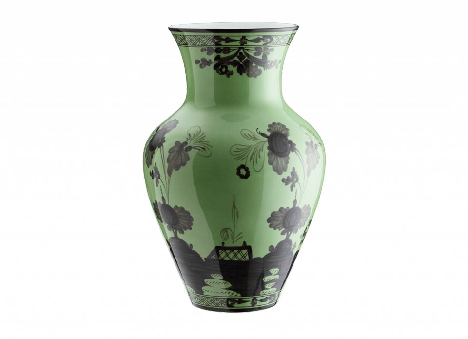 Ginori 1735 Oriente Italiano Bario Ming Vase