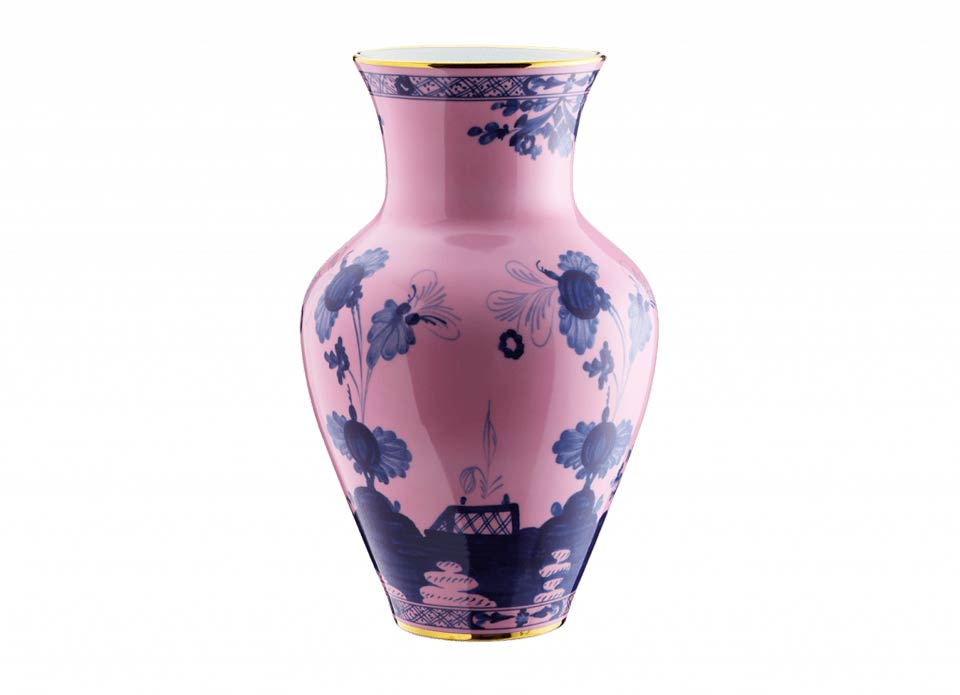 Ginori 1735 Oriente Italiano Azalea Ming Vase