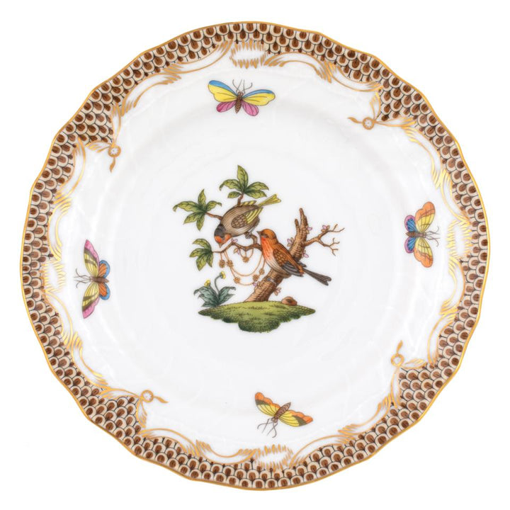 Rothschild Bird Brown Bread And Butter Plate